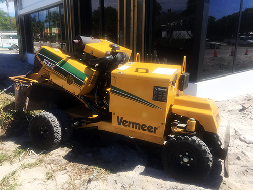 boca raton commercial stump grinding